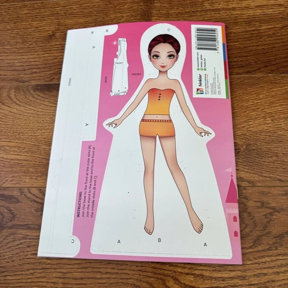 Dress-up Girls Paper Dolls Maya book